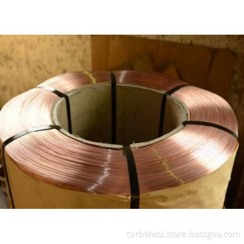 Bronze coated Tyre Bead Wire , 0.78 - 2.00mm Spring Steel
